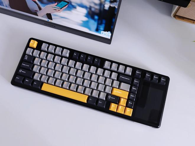 L99带您解锁机械键盘新形态不朽情缘MG触控大屏加持狼蛛(图10)